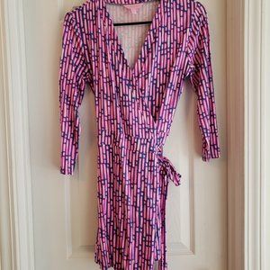 Lilly Pulitzer Karlie Wrap Romper XS Worn Once